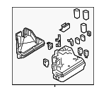 38250SNDJ11 - Electrical: Fuse Box for Honda: Civic Image
