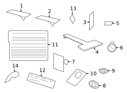 Labels for 2012 Jeep Grand Cherokee #0