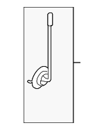 39878982 - : 2008-2016 Volvo Lock Rod for Volvo: V70, XC70 Image