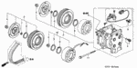 38773PJ7003 - Body/Air Conditioning: CLIP, WIRE HARNESS for Honda Image