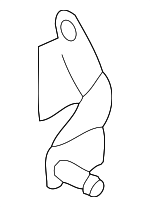 1K0253461AK - : Rear Bracket for Volkswagen Image