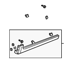 71800SEPA01ZB - Body: Rocker Molding for Acura: TL Image