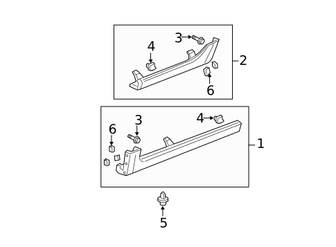 Exterior Trim - Pillars for 2004 Acura TL #0