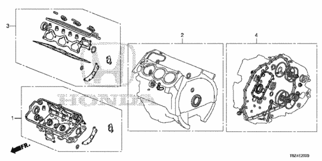 Gasket Kit for 2019 Honda Ridgeline #0