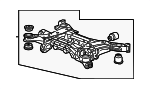 50300TX4A00 - Suspension: Suspension Cross-member for Acura Image