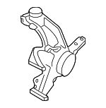 5C0407256A - : Knuckle for Volkswagen: Beetle, Jetta Image