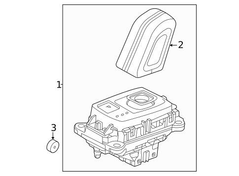 Center Console for 2022 Volvo C40 Recharge #2