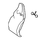 1779109203 - Body: Seat Back Pad for Mercedes-Benz Image