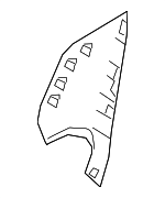 17691043019116 - Body: Inner Cover for Mercedes-Benz Image