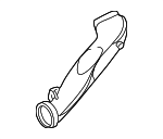 1J0129609D - Engine: Intake Pipe for Volkswagen Image