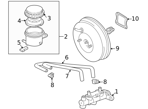 Hydraulic System for 2011 Mitsubishi Endeavor #0