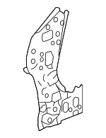 64530TVA306ZZ - Body: Inner Hinge Pillar for Honda: Accord Image