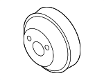 PB121031 - : Pulley for Porsche: 718 Boxster, 718 Cayman, 718 Spyder, 911, Boxster, Cayman Image