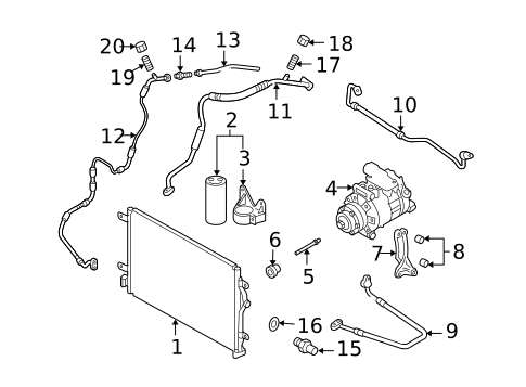 Switches & Sensors for 2009 Audi S4 #0