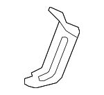 1K0201827C - Emission System: Vapor Canister Bracket for Volkswagen: Jetta Image