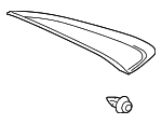 7505506010 - Body: Pillar Trim for Toyota: Camry Image