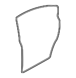 63572AJ01BWJ - : Weather-Strip On Body for Subaru: Legacy Image