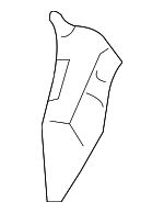 5215548011 - Body: Support for Lexus: RX350, RX400h Image