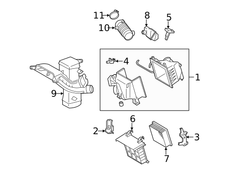 Sensors for 2014 Toyota Sienna #0