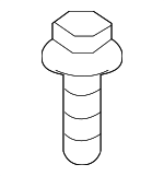 90105A0049 - Body: Seat Bracket Lower Bolt for Scion: xA, xB | Toyota: Echo Image