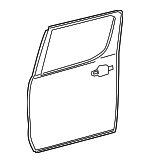 6711304040 - : Outer Panel for Toyota: Tacoma Image