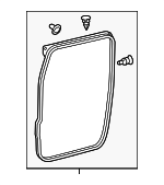 6787204030 - Body: Door Weather-strip for Toyota: Tacoma Image