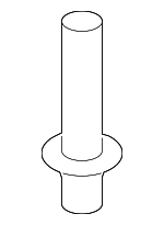 1416003133 - Body: Upper Cover Rivet for Kia: Carnival, Forte, Forte5, K5, K900, Optima, Rio, Rondo, Sorento, Soul, Soul EV, Sportage, Stinger, Telluride Image