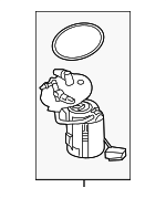 17045TBAA03 - Fuel System: Fuel Pump Assembly for Honda: Civic Image