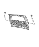 68342106AB - : Pinch Sensor, Right for Jeep: Grand Wagoneer, Wagoneer Image