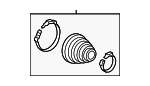 44017T90306 - Suspension: Inner Boot for Honda Image