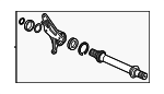 44500TYAA00 - Suspension: Intermediate Shaft for Honda Image