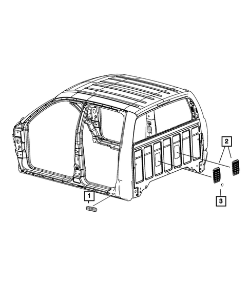 Air Ducts for 2018 Ram 1500 #2