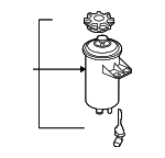 32416752963 - Steering: Reservoir Assembly for BMW Image