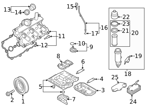 Engine Parts for 2013 Audi A8 Quattro #0