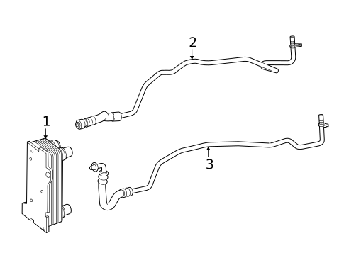 Trans Oil Cooler for 2017 Mercedes-Benz S 550e #0
