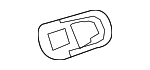 C2Z1735 - Body: Handle, Outside Gasket for Jaguar Image