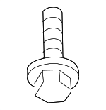 MB409438 - Body: GPS Antenna Screw for Mitsubishi: Eclipse, Eclipse Cross, Galant, Mirage, Mirage G4, Montero, Outlander, Outlander PHEV, Outlander Sport Image