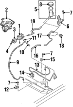 8971251574 - : Pressure Hose for Isuzu Image