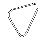 65245FN010 - : Quarter Glass Seal for Subaru Image