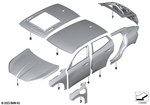 41355A5BFF2 - Bodywork: Side Panel Right Front for BMW Image