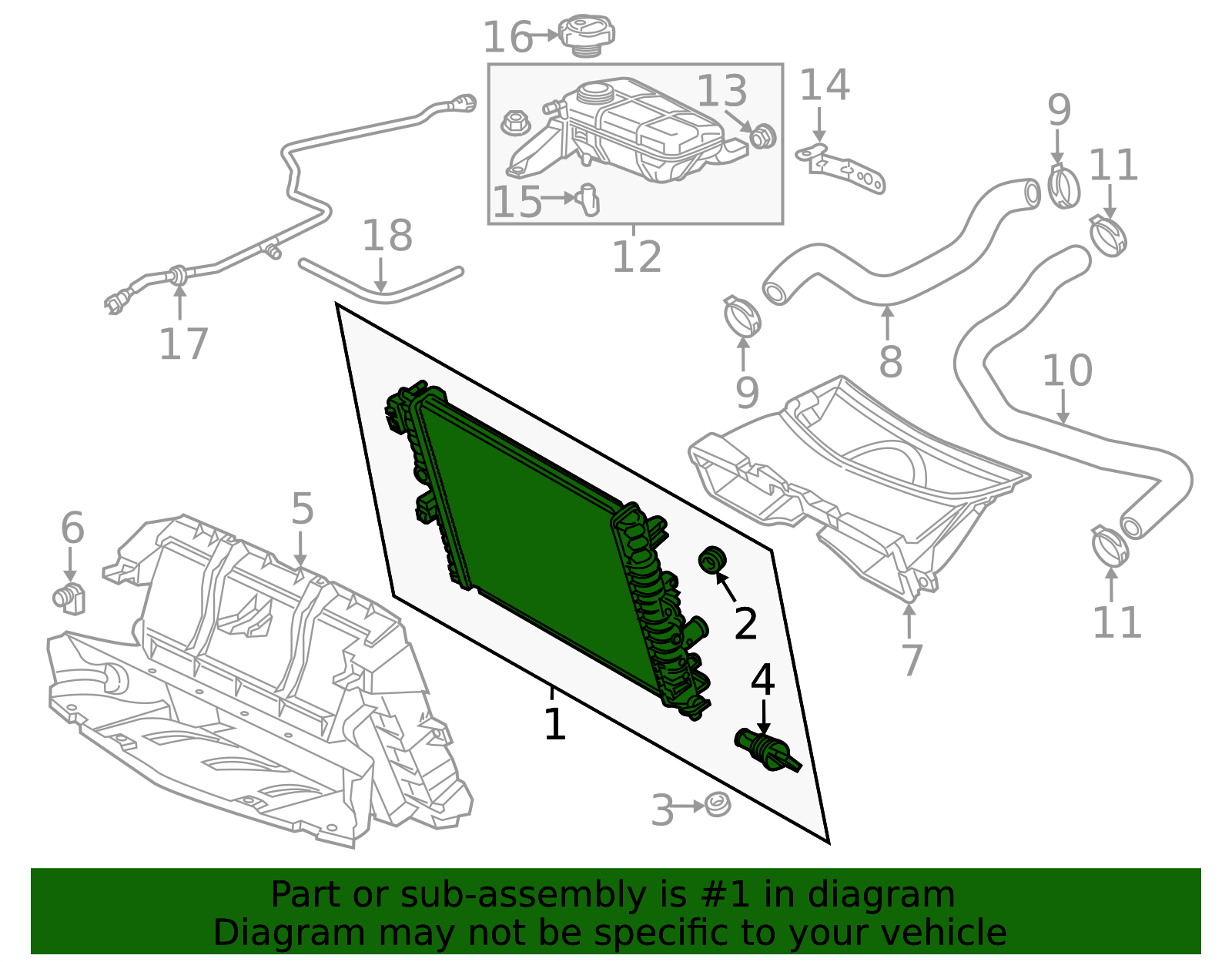 Radiator - OEM Engine Cooling Core for GM | AutoNation Parts