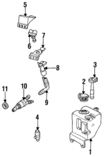 22126997 - Electrical: Reservoir for Cadillac: Allante Image