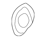 8E08819804PK - Body: Button for Audi: A3, A3 Quattro, A4, A4 Quattro, A6, A6 Quattro, Q7, RS4, S4, S6 Image