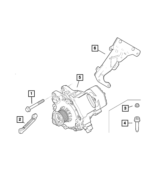 6512944AA - Electrical: Hex Head Screw for Mopar Image image