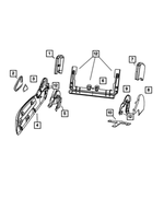 1FY141J8AA - Interior Trim: Seat Shield for Mopar Image