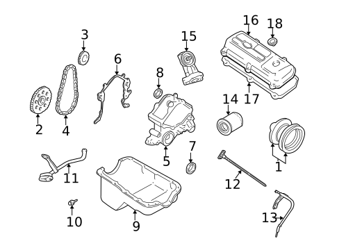Filters for 2004 Ford Mustang #1
