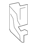 60835TZ5A00ZZ - Body: Bracket for Honda: Odyssey, Passport, Pilot, Ridgeline Image