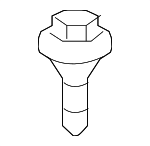 90107TZ5A00 - Body: Battery Tray Bolt for Honda: Odyssey, Passport, Ridgeline Image