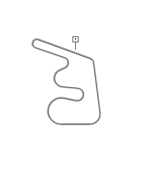 Drive Belts for 2022 Jeep Wrangler #0