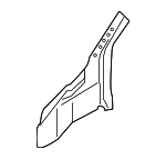 FT4Z5802508A - Body: Upper Reinforced for Ford: Edge Image